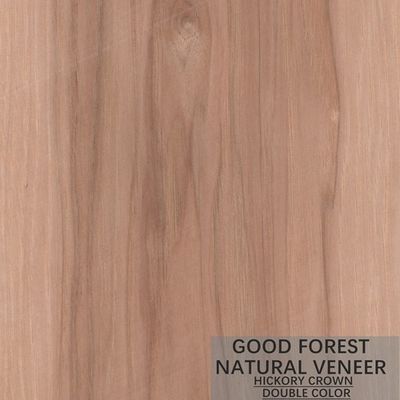 Естественная древесина Hickory лощит облицовку FSC древесины шкафа двойного цвета популярную