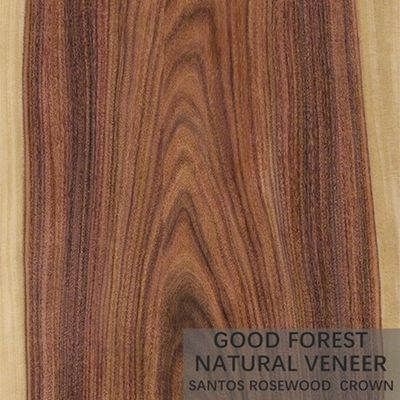 Облицовка Rosewood гостиницы естественная деревянная квартала отрезка кроны прямо