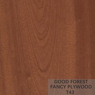Доска переклейки Makore причудливая лощит подгонянную переклейку Mahogany Sapele