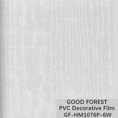 Фильм PVC Wallboard белый декоративное зерно ширины 1260mm до 1330mm деревянное