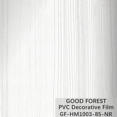 Фильм PVC Wallboard белый декоративное зерно ширины 1260mm до 1330mm деревянное