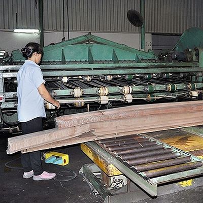 Древесина Teak украшения естественная лощит плоскую отрезанную длину зерна 2050-3200mm кроны
