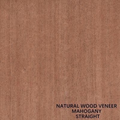 Облицовка прямого зерна естественная Mahogany деревянная для мебели и аппаратур музыки