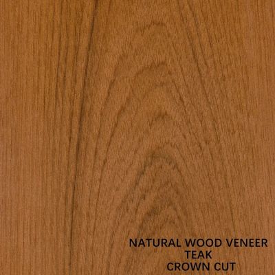Древесина Teak украшения естественная лощит плоскую отрезанную длину зерна 2050-3200mm кроны