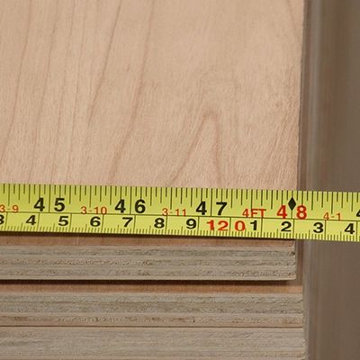 Причудливая естественная деревянная панель испаренного нормального размера 2440*1220mm кроны бука для двери и цены Китая Windows хорошей делает