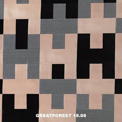 Художественный паркет деревянный фанера 2500 * 640 мм Ручная работа фиксированная форма настраиваемое искусство сцепление для обоев