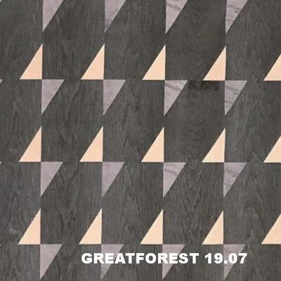 Художественный паркет деревянный фанера 2500 * 640 мм Ручная работа фиксированная форма настраиваемое искусство сцепление для обоев