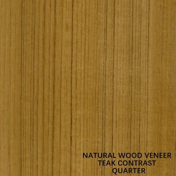 Линия прямое зерно черноты контраста облицовки Teak ранга AAA деревянная для причудливой переклейки
