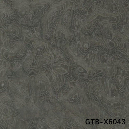 Симуляционная древесная фанера из серого дерева Burl GTB-X6043 Удлиненный размер 2850 мм Фликера для гостиничных стен