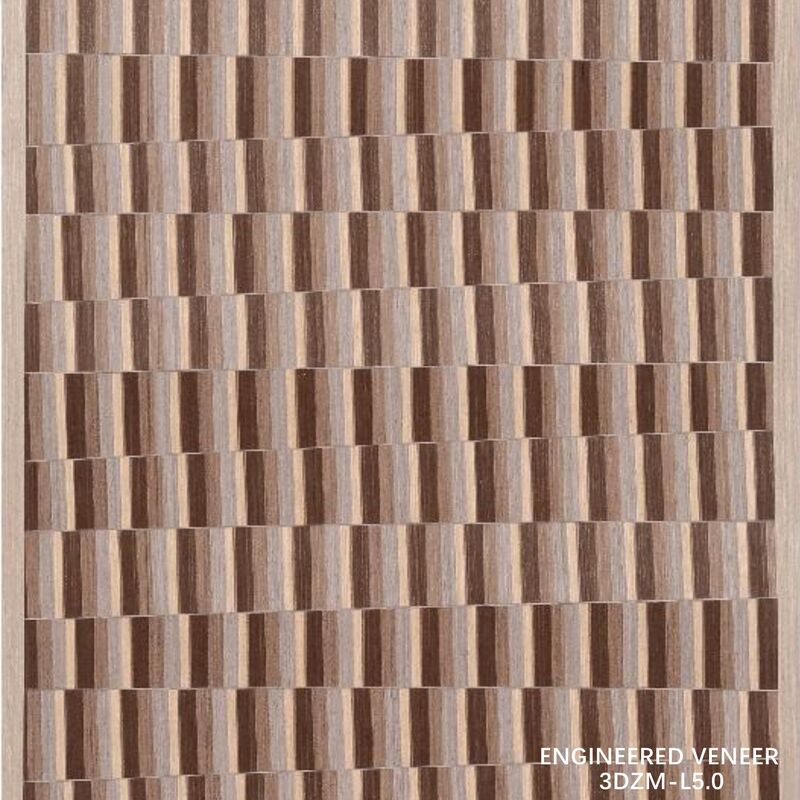3D Recon Wood Veneer 3DZM-L5.0 для кабинета, внутренней стены, деревянный фанера 0,5 мм